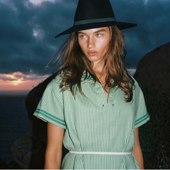 Lack Of Color The Grove Black Fedora Hat sizes M (57cm) NWT - Picture 3 of 11